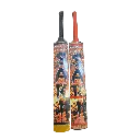 Bandook Saki Burn Edition - Hard Tennis Cricket Bat-Back.webp