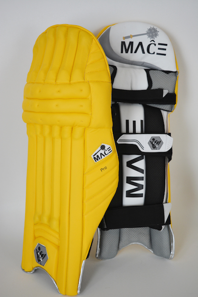 MACE Pro Color Cricket Batting Pad - Yellow