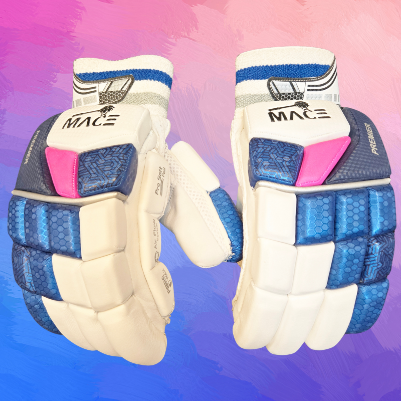 MACE Premier Range Batting Gloves - Junior