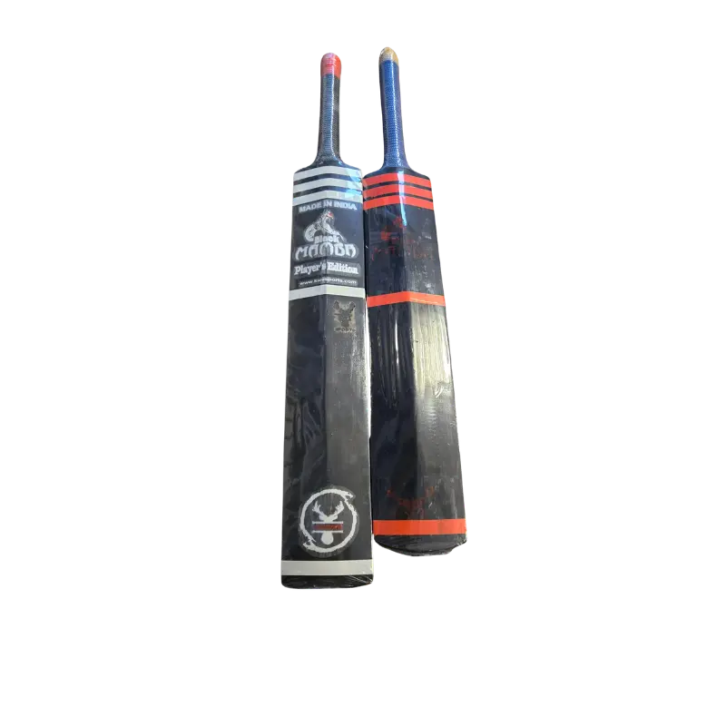 Bandook Black Mamba - Hard Tennis Cricket Bat-Back.webp