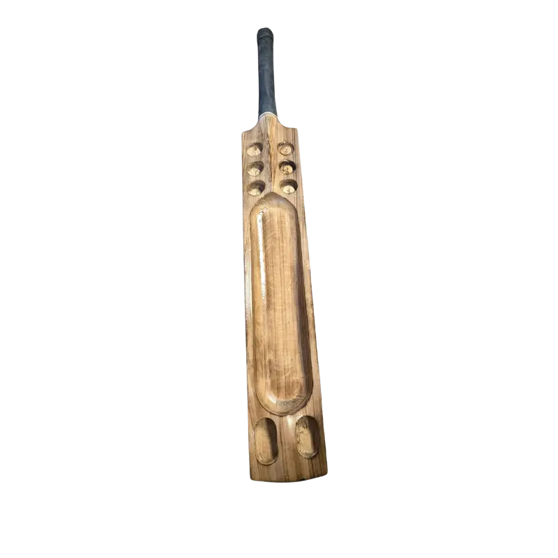 Bandook Plain Burn Edition- Hard Tennis Ball Cricket Bat-Back.webp