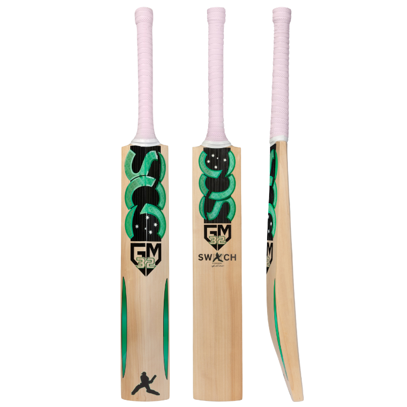 SCC Switch Galaxy Green Players Cricket Bat